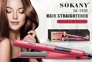 Πρέσα Μαλλιών με Κεραμικές Πλάκες Sokany SK-1930 45W