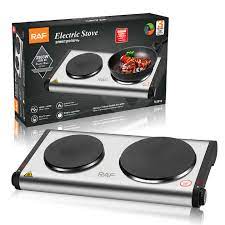 RAF εστία ηλεκτρική 2500 watt inox R 8007B